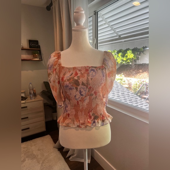 Express floral top - Picture 2 of 5